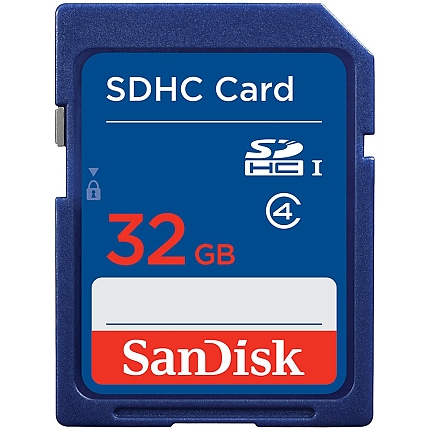 SanDisk 32GB SDHC Class 4 Memory Card