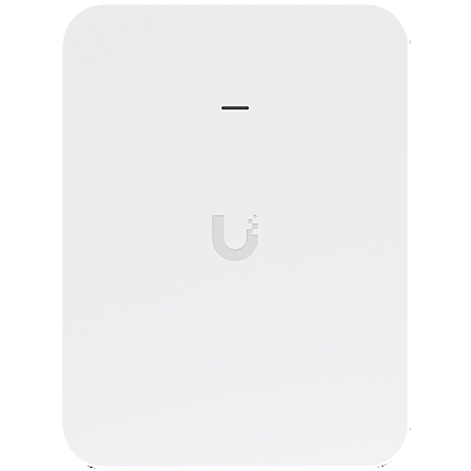 Ubiquiti U7-Pro-Wall mounted WiFi 7 AP with 6 spatial streams and 6 GHz support tailored for home builders with seamless installation options