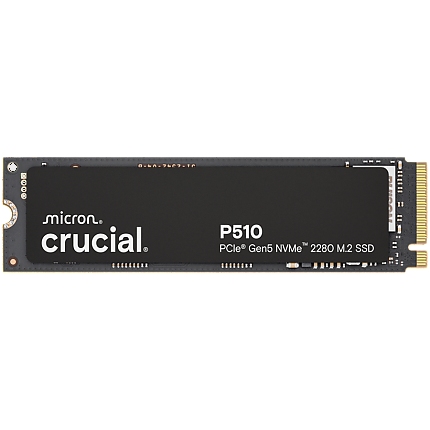 Crucial P510 2TB PCle Gen5 NVMe 2280 M.2 SSD