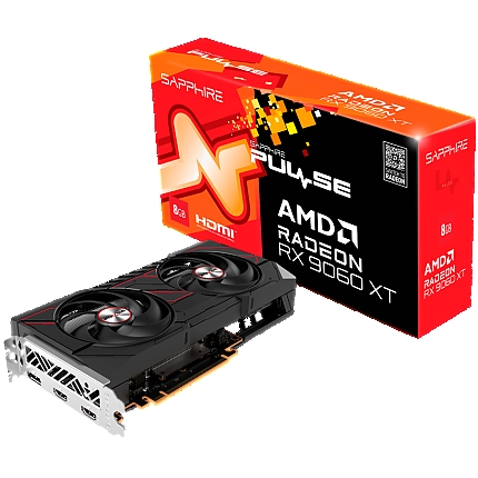 SAPPHIRE PULSE AMD RADEON RX 9060 XT GAMING OC 8GB DUAL HDMI / DP