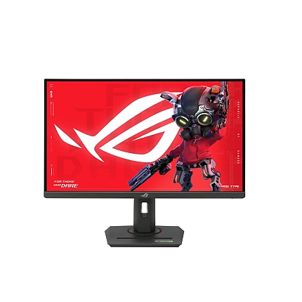 Asus ROG Strix XG27ACG Gaming Monitor,27", 2k( 2560x1440), 180Hz (Above 144Hz), 1ms (GTG), Fast IPS, Extreme Low Motion Blur Sync, USB Type-C, G-Sync compatible (processing), DisplayWidget Center, tripod socket, HDR, USB Type-C Black, Aura Sync