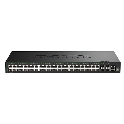 D-Link 48 Ports GE + 4 Ports 10G SFP+ Smart Managed Switch