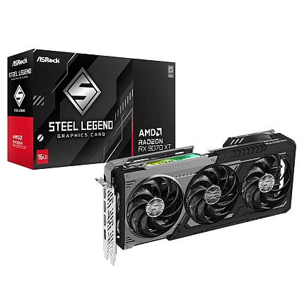 Asrock RX 9070XT 16GB Steel Legend Dark