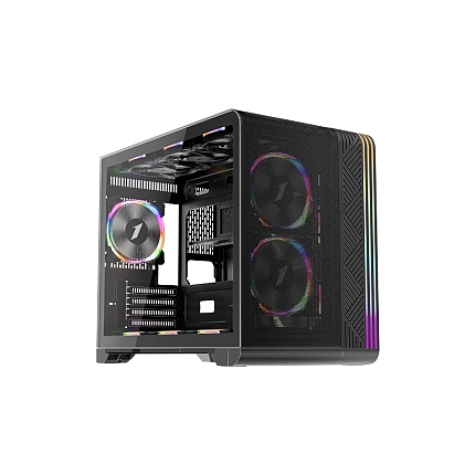 1stPlayer кутия Case mATX - VT6-BK - Mesh, A-RGB