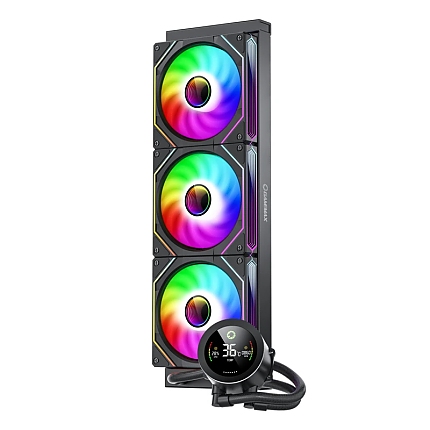 Gamemax водно охлаждане Water Cooling IceBurg 360 Digital Black - Addressable RGB