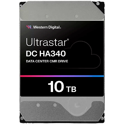 HDD Server WD/HGST ULTRASTAR DC HA340 (3.5’’, 10TB, 256MB, 7200RPM, SATA 6Gb/s, 512E SE NP3) SKU: 0B47062
