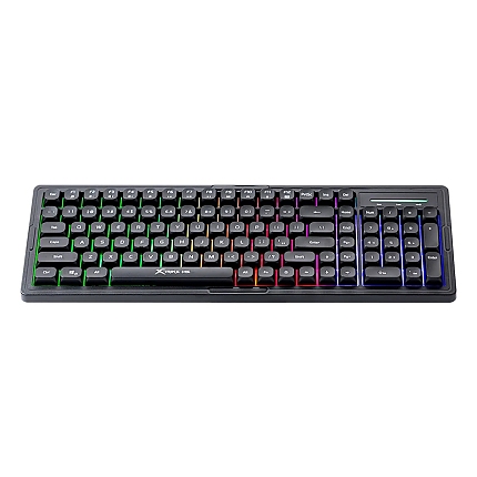 Xtrike ME геймърска клавиатура Gaming Keyboard  104 keys - KB-309 BK - Silent Tactile