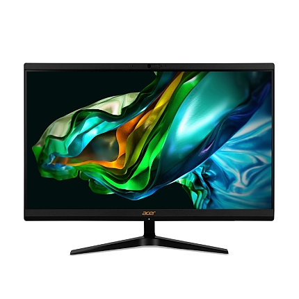 Acer Aspire C24-1800 23.8" FHD AiO, Intel Core i5-1334U (up to 4.60GHz, 12MB), 1*16GB DDR4, 1024GB SSD+ Free 2.5" slot, no DVD, Intel Iris Xe Graphics, HDMI out, 3xUSB 3.2/ 2.0, Type-C, RJ-45, WiFi AX & BT, 5MPCam+mic., KBD& Mouse USB, Tilt, NO OS, 2Y