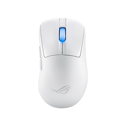 Asus ROG Keris II Ace Wireless Gaming Mouse, 54g Lightweight, AimPoint Pro 42K Optical Sensor, Optical Micro Switches, SpeedNova Wireless, ROG Polling Rate Booster, Esports & FPS Gaming, White