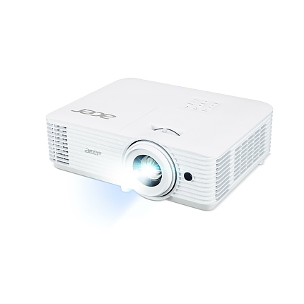 Acer Projector P5550, DLP, Full HD (1920x1080), 5200 ANSI Lumens, 18,000:1 Dynamic Black, 1.3X Zoom, LAN RJ45, 2x HDMI (1.4b), DC Out (5V/1.5A, USB-A), RS232, Speaker 10W, Bluelight Shield, 2.75 kg, Bag, 3Y, White