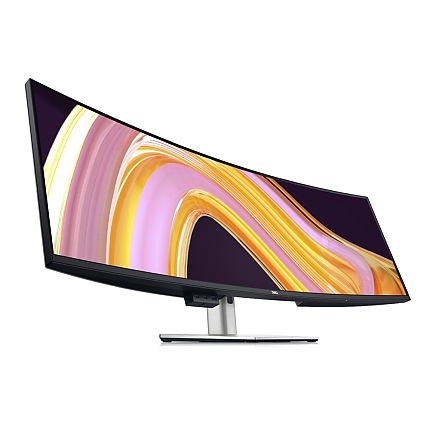 Dell U4924DW, 49" Curved  Dual QHD, IPS AG, UltraSharp, 5ms, 2000:1, 350 cd/m2, 5120 x 1440, 100% sRGB, HDMI, DP, USB-C hub, RJ45, PD 90W, Speakers, Audio line-out, Height Adjustable, Swivel, Tilt, Black