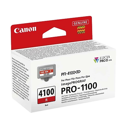 Canon PFI-4100, Red