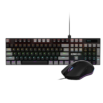 Gamdias геймърски комплект Gaming COMBO - HERMES E6 Elite 2-in-1 Combo - Mechanical Keyboard + Mouse