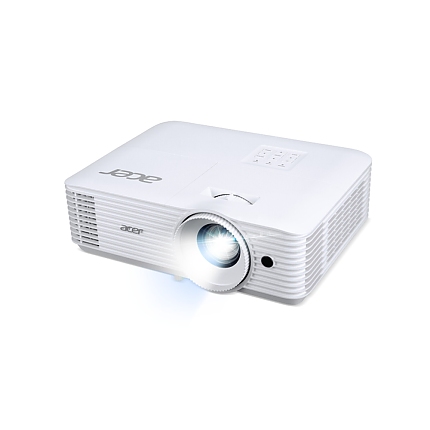 Acer Projector H6560, DLP, Full HD (1920x1080), 5200 ANSI Lumens, 18,000:1, 1.3x, Dynamic Black, 2x HDMI (1.4b), DC Out (5V/1.5A, USB-A), RS232, Speaker 10W, Bluelight Shield, 2.75 kg, Bag, White