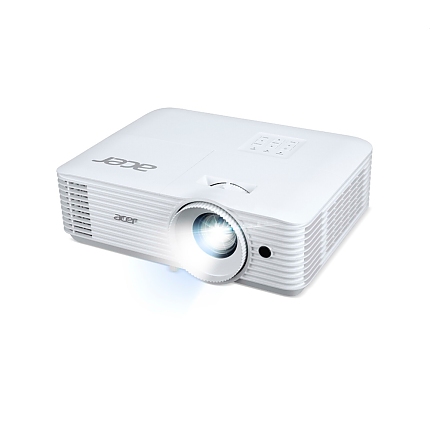 Acer Projector P1258i, DLP, XGA (1024x768), 4800 ANSI Lumens, 20000:1, 1.3x, 2x HDMI (1.4a), VGA, RCA, Wireless dongle included, Audio in/out (3.5mm), VGA out, DC Out (5V/1A, USB-A), Speaker 10W, Bluelight Shield, 2.8kg, Bag, 3Y, White