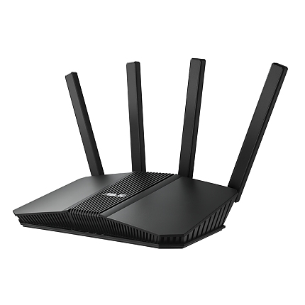 Asus Gaming Wireless Router RT-BE82U, BE6500, Dual-Band, Quad-Core 2.0GHz CPU, 256MB/1GB Flash/RAM, 4K-QAM, MLO, 2.5G quad-port, AiProtection Pro, Adaptive QoS, VPN, Instant Guard, IPTV, OFDMA, MU-MIMO, UTF-8 SSID, Port forwarding, AiMesh