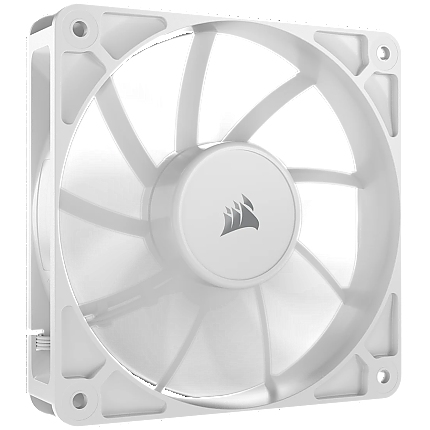 CORSAIR RS120 White, 120mm Fan, Single Pack