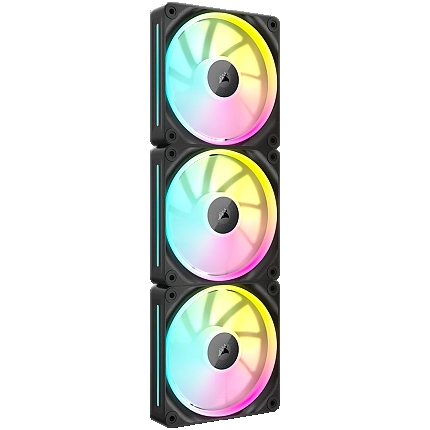 CORSAIR LX RGB Series, iCUE LINK LX120 RGB, 120mm RGB Fan, Triple Fan Kit