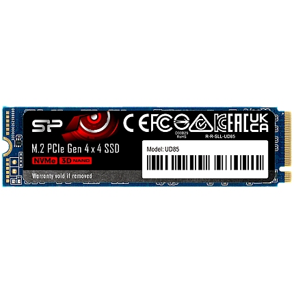 Silicon Power SSD UD85 500GB M.2, 2280, PCIe 4.0 x4, Read/Write: 3600 / 2400 MB/s