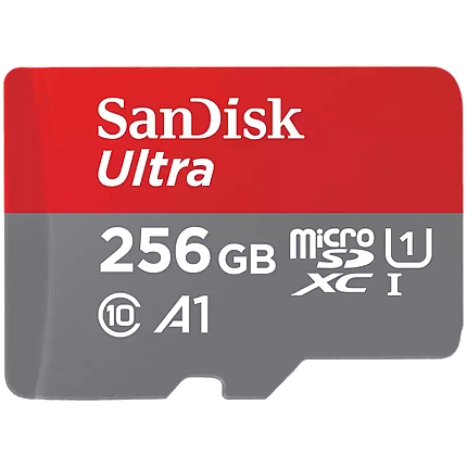 SANDISK Ultra microSDXC card for Chromebooks 256GB, 150MB/s, UHS-I, with Adapter