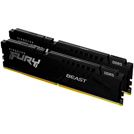 Kingston 64GB 6000MT/s DDR5 CL30 DIMM (Kit of 2) FURY Beast Black EXPO
