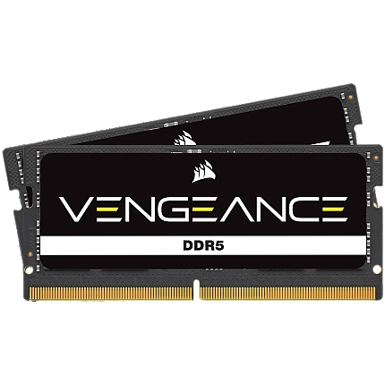 CORSAIR VENGEANCE DDR5 SODIMM 32GB (2x16GB) DDR5-5600 (PC5-44800) C48 1.1V, 0840006680475