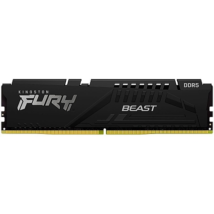 Kingston DRAM 16GB 6000MT/s DDR5 CL36 DIMM FURY Beast Black EXPO