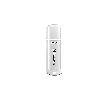Transcend 256GB, USB3.1, Flash Drive, Classic, White