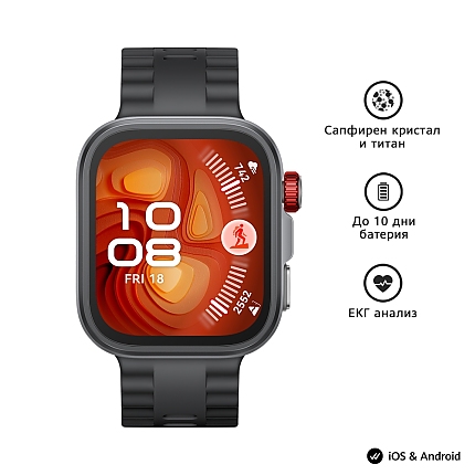 Huawei Watch Fit 4 pro, Seiya-B29F, Black