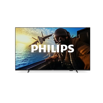 Philips 55PUS7000/12, 55" 4K UHD DLED, 3840 x 2160p, 60Hz, DVB-T/T2/T2-HD/C/S/S2, Pixel Precise Ultra HD, HDR10+, HLG, Titan OS, Dolby Atmos, 3*HDMI, 2*USB, 802.11ac, BT 5.2, 20W RMS, Black