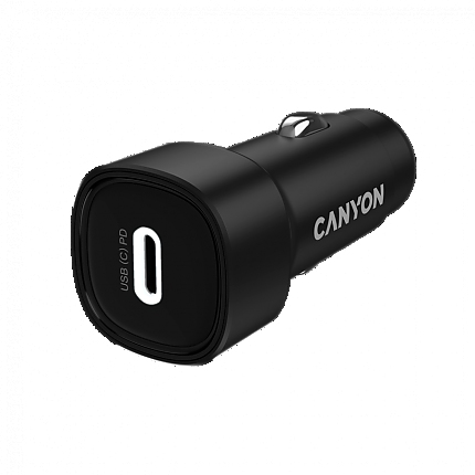 CANYON car charger OnDrive 30 PD 30W USB-C Black