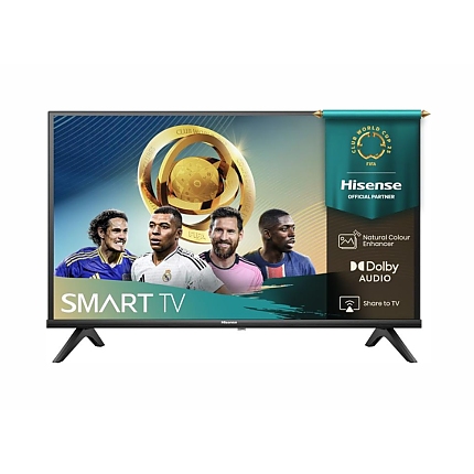 Hisense 32" A4Q, HD 1366x768,3000:1, DLED, HLG, DTS Virtual X, Smart TV, WiFi, WiFi Direct, BT, VIDAA U7,Anyview Cast, 2xHDMI, 2xUSB, LAN, CI+, DVB-T2/C/S2, Black