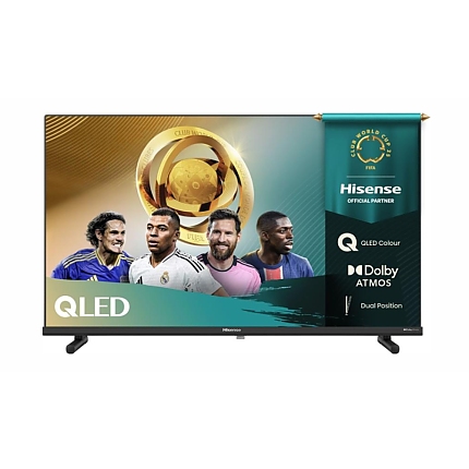 Hisense 32" A5Q, Full HD 1920x1080, QLED, Quantum Dot, HDR, HLG, DTS HD, Light Sensor, Dolby Audio, Smart TV, WiFi, WiFi Direct, 2xHDMI, 2xUSB, LAN, CI+, DVB-T2/C/S2, Black