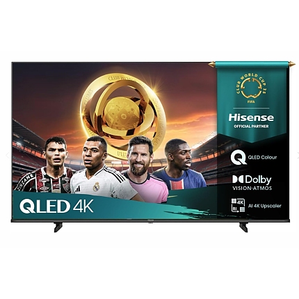 Hisense 50" E7Q, 4K Ultra HD 3840x2160, QLED, Quantum Dot, HDR 10+, HLG, Dolby Vision, DTS Virtual X, Smart TV, WiFi, Light Sensor, BT, Anyview Cast, 3xHDMI, 2xUSB, LAN, CI+, DVB-T2/C/S2, Black