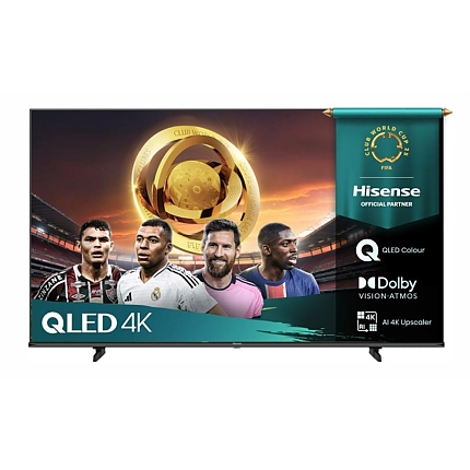 Hisense 65" E7Q, 4K Ultra HD 3840x2160, QLED, Quantum Dot, HDR 10+, HLG, Dolby Vision, DTS Virtual X, Smart TV,Light Sensor,WiFi Direct, BT, Anyview Cast, 3xHDMI, 2xUSB, LAN, CI+, DVB-T2/C/S2, Black