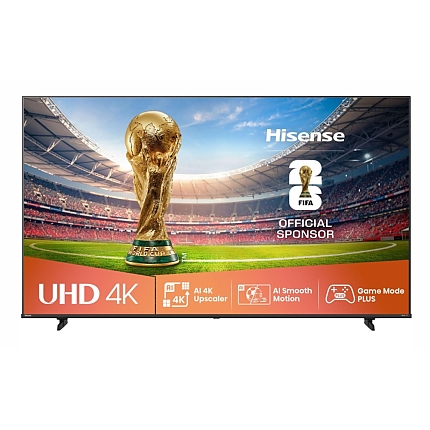 Hisense 85" A6Q, 4K Ultra HD 3840x2160, DLED, DFA, Precision Colour, HDR 10+, HLG, Dolby Vision, DTS Virtual X, Smart TV, WiFi, Light Sensor, Gaming Mode, 1xHDMI2 eArc, 3xHDMI, 2xUSB, LAN, CI+, DVB-T2/C/S2, Black