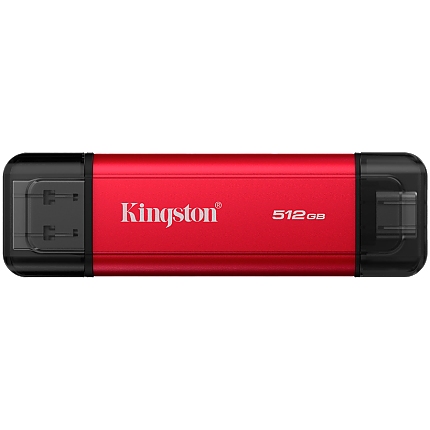 Kingston 512GB Dual USB-A/C Portable SSD, Up to 1050MB/s USB 3.2 Gen 2