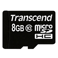 Transcend 8GB micro SDHC (No Box & Adapter, Class 10)