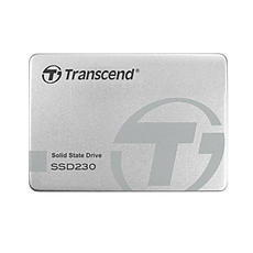 Transcend 256GB, 2.5" SSD 230S, SATA3, 3D TLC, Aluminum case