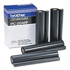Brother PC-204RF 4 Refills for FAX-1010/20/30, FAX-1010Plus/1030Plus, FAX-1010e/1030e, MFC-1025 series