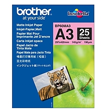 Brother BP-60 A3 Innobella Matt Photo Paper (A3/25 sheets)