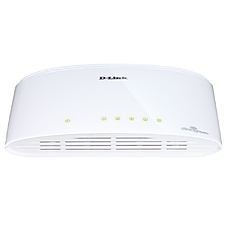 D-Link 5-port 10/100/1000 Gigabit Desktop Switch