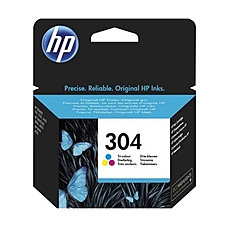 HP 304 Tri-color Ink Cartridge