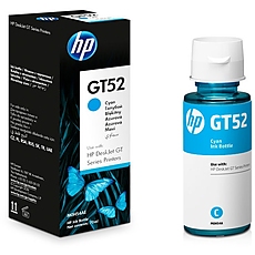 HP GT52 Cyan Original Ink Bottle