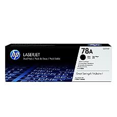 HP 78A Black Dual Pack LaserJet Toner Cartridges