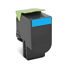 Lexmark 80C2HC0 CX410, 510 Cyan Return Programme 3K Toner Cartridge