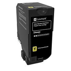 Lexmark 74C2SY0 CS720, CS/CX725 Yellow Return Programme 7K Toner Cartridge