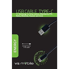 VSM CABLE USB-A TO USB-C 1M