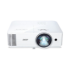 Acer Projector S1286Hn, DLP, Short Throw, XGA (1024x768), 3500 ANSI Lumens, 20000:1, 3D, HDMI, VGA, LAN, RCA, Audio in, Audio out, VGA out, DC Out (5V/1A, USB-A), Speaker 16W, Bluelight Shield, 3.1kg, White