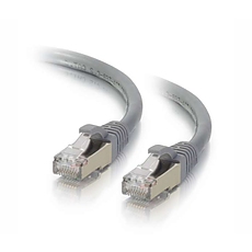 Пач кабел SeaMAX FTP кат.5е с RJ45 конектори, PVC, 3м, сив